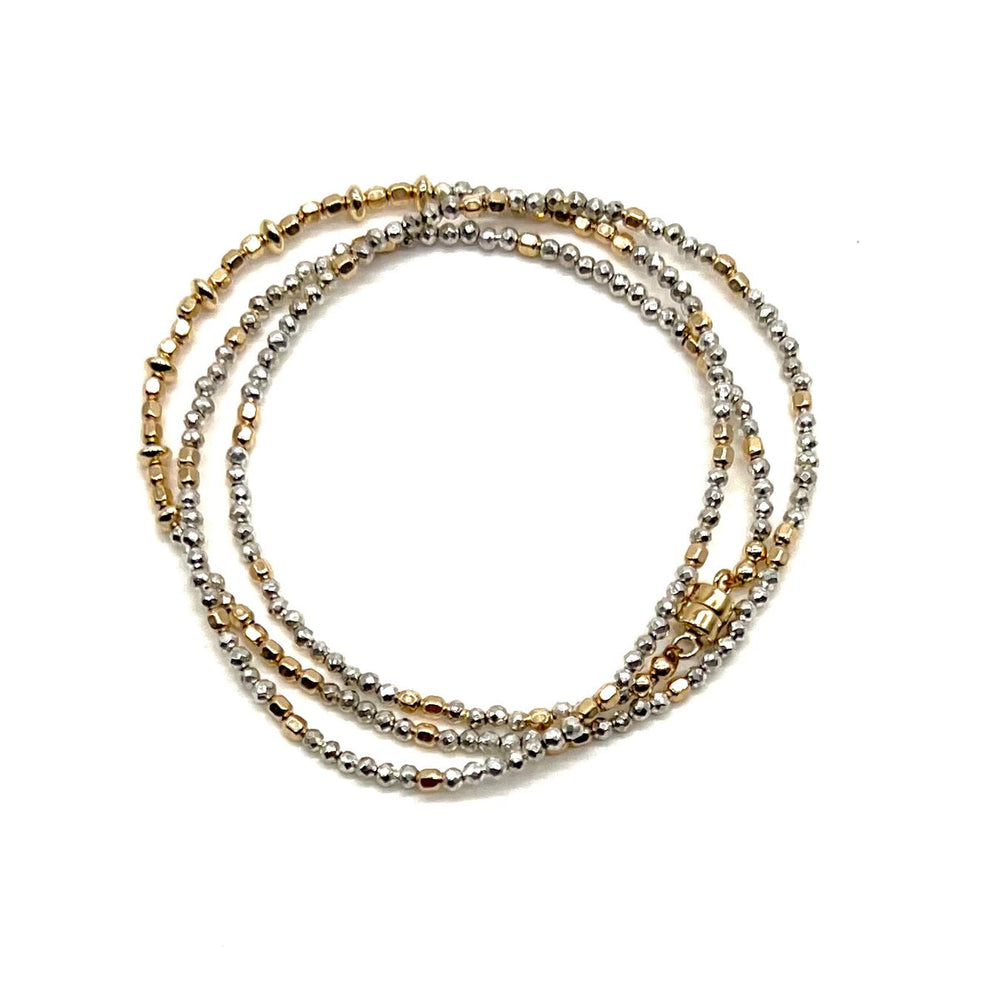 Triple Wrap Bracelet/ Necklace