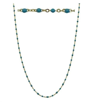 Beaded Gold Vermeil Necklace