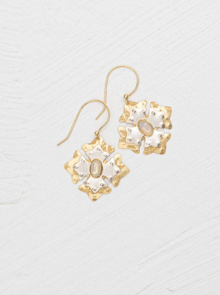 Elizabeth Medallion Earrings