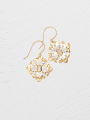 Elizabeth Medallion Earrings