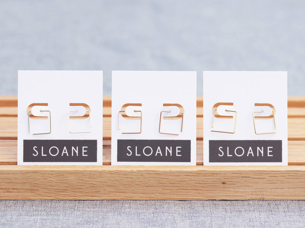 Square Hoop Earrings