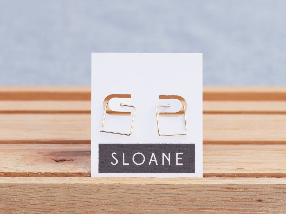Square Hoop Earrings