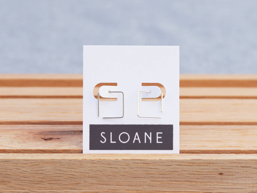 Square Hoop Earrings