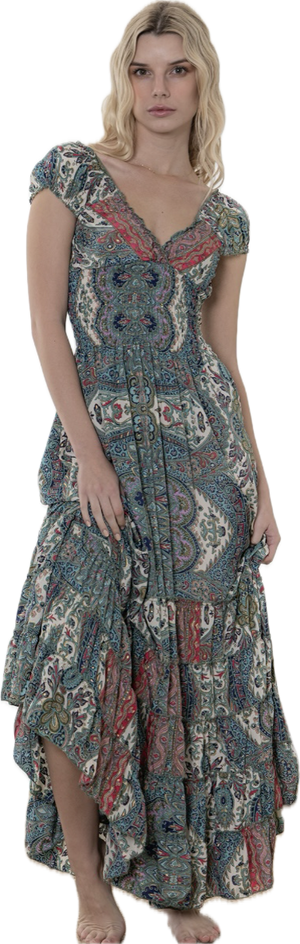 
            
                Load image into Gallery viewer, Calypso Rosa Dress.
            
        