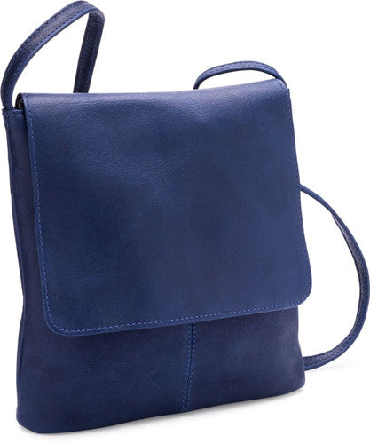 Leather Flap Crossbody Bag