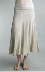 Linen Panel Skirt
