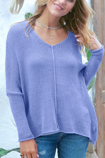 Kya Sweater Purple Iris