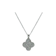 Pave Clover Necklace