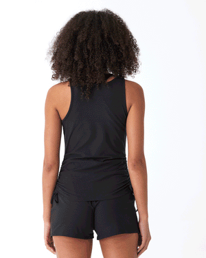 Eliza Luxe Jersey Cinched Tank