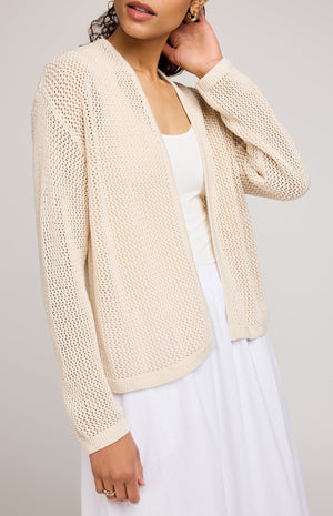 Open Knit Cardigan