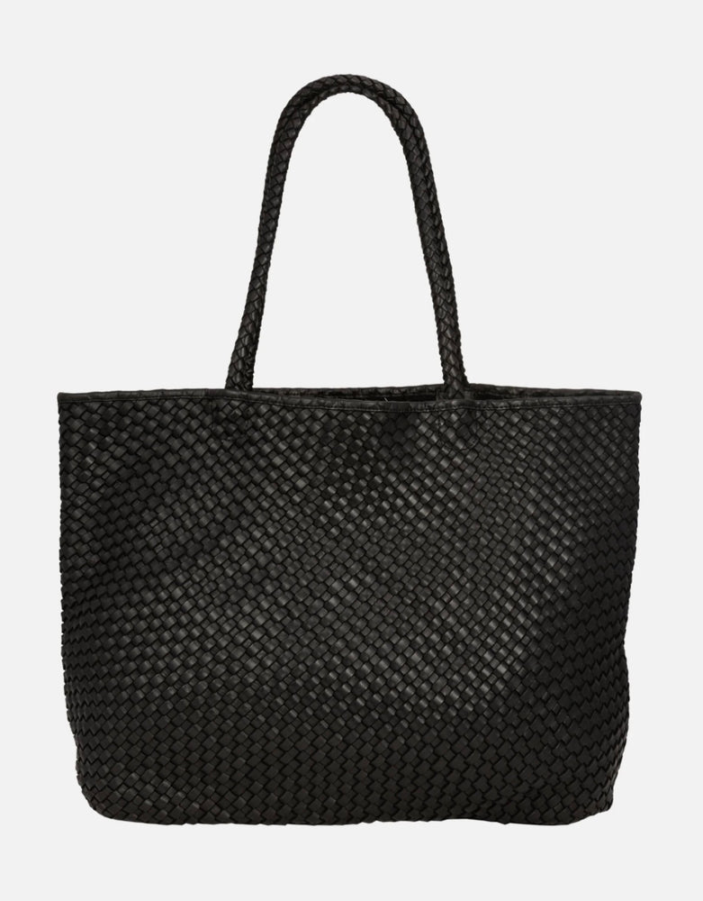 Taylor Woven Leather Tote