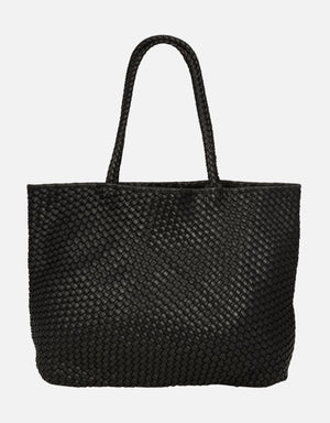 Taylor Woven Leather Tote