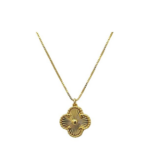 Gold Clover Necklace