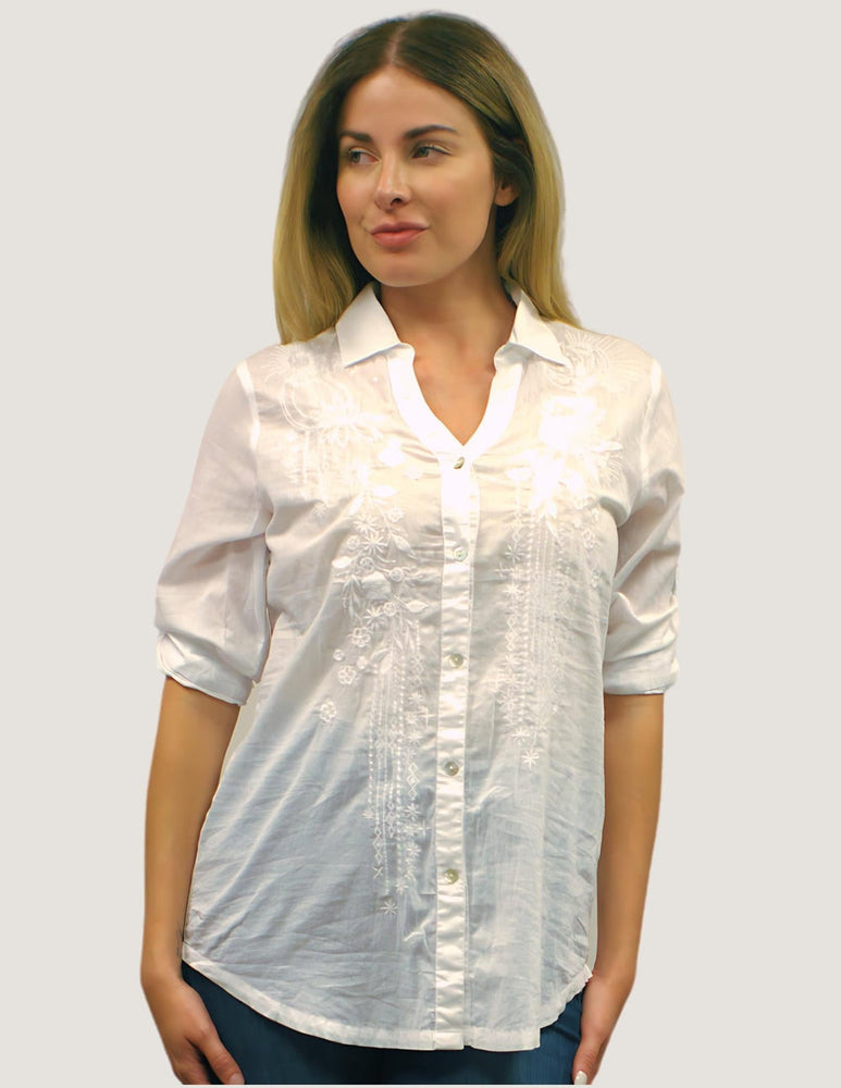 Alva Embroidered Shirt