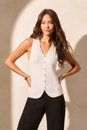 White Sweater Vest