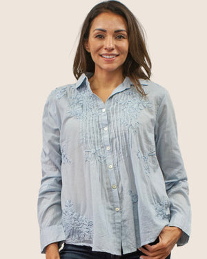 Omari Embroidered Blouse