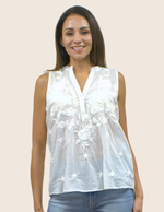 Tamara Embroidered Tank