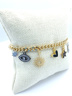 Multi Charm Bracelet
