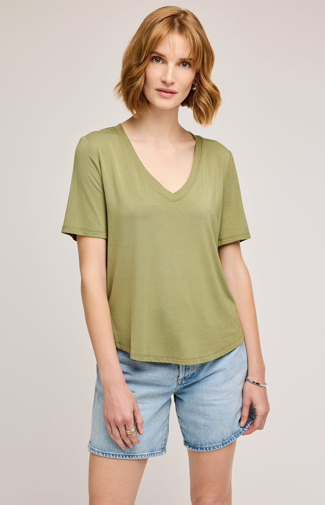 Jamie V Neck Tee