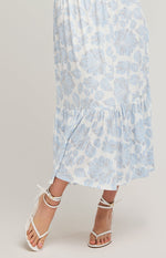Elaine Print Tiered Skirt