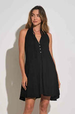 V Neck Halter Dress