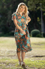 Batik Print Dress