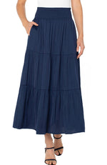 Tiered Maxi Skirt