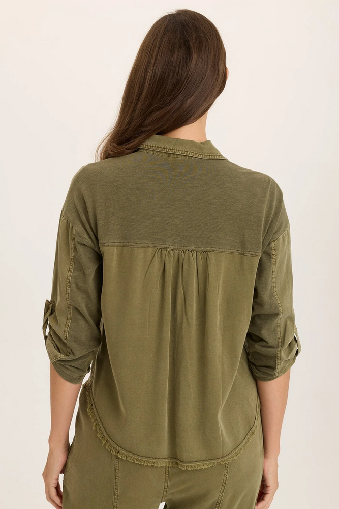 Knapp Twill Button up Shirt/Jacket
