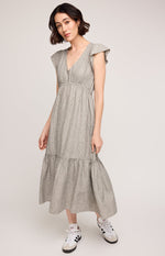 Eris Stripe Midi Dress