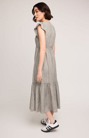 Eris Stripe Midi Dress