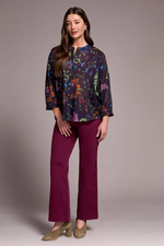 Dolman Sleeve Print Top