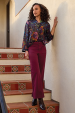 Dolman Sleeve Print Top