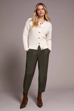 Cotton Button Front Cardigan
