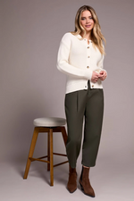 Cotton Button Front Cardigan