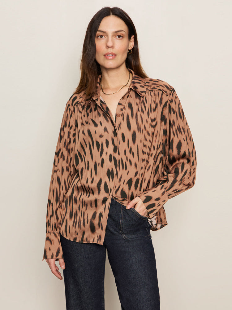 Colette Print Shirt