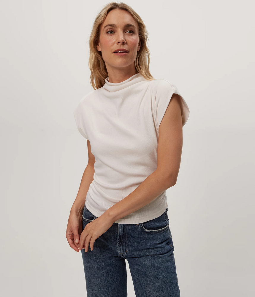 Amara Mock Neck Top