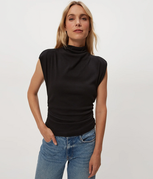 Amara Mock Neck Top