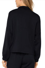Zip Neck Funnel Neck Jacket