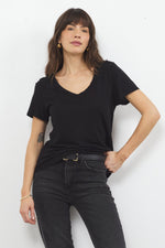 V Neck Vintage Tee