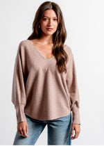 Ryu Sweater V Neck Fall Colors