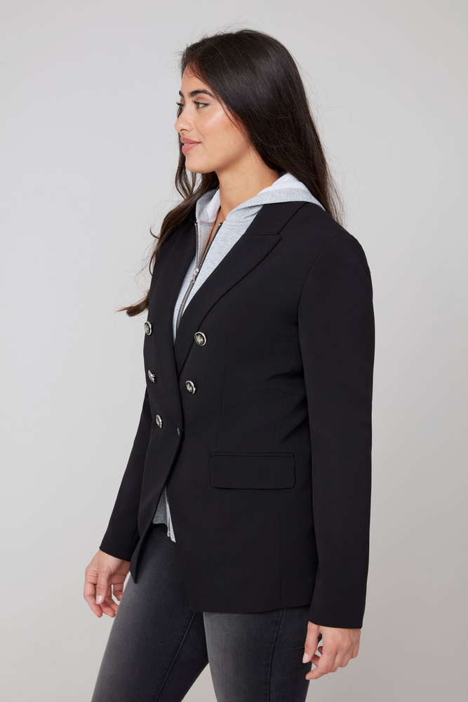 Blazer with Hoody Insert