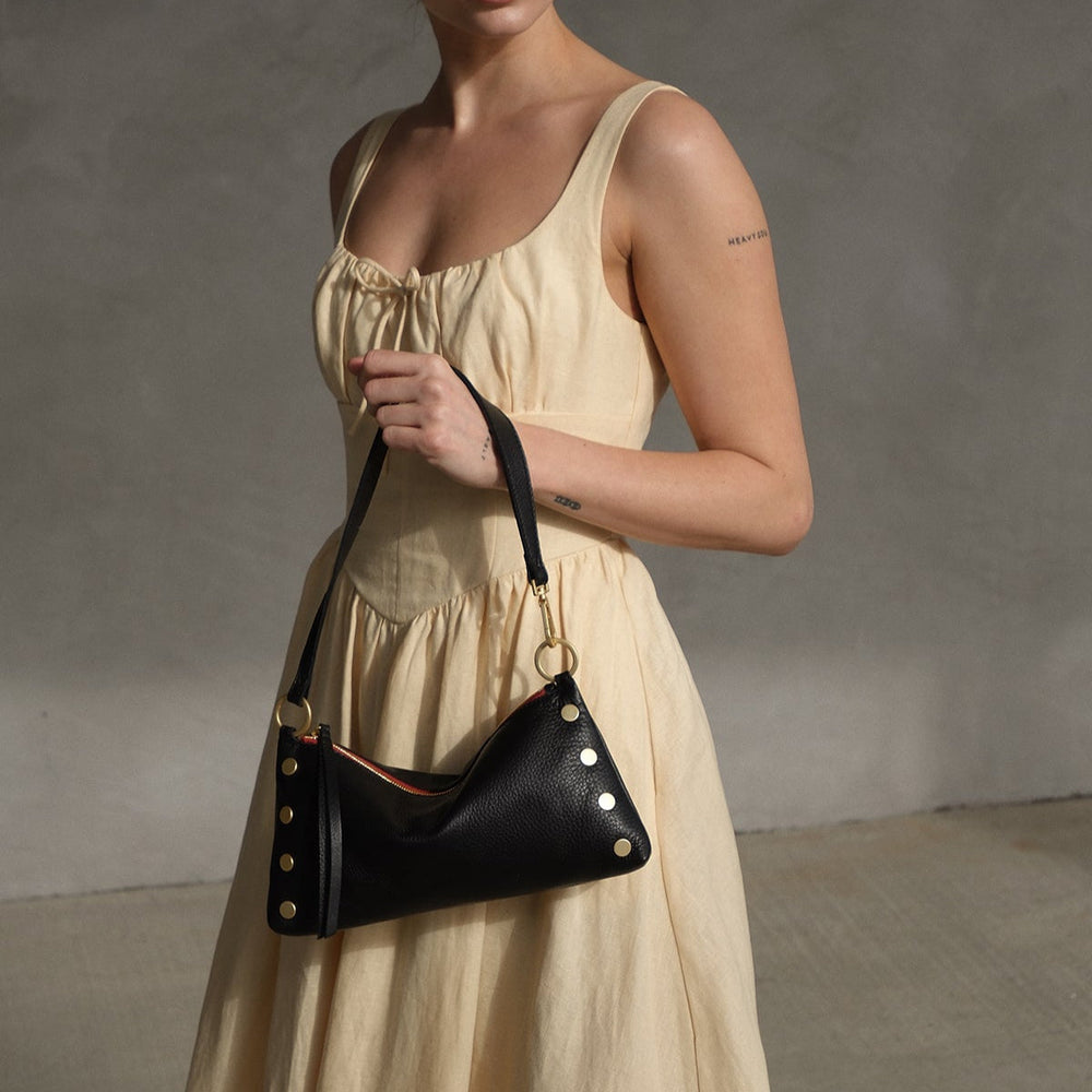 Kyle Leather Bag Black