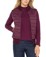 Quilted Sweater Vest
