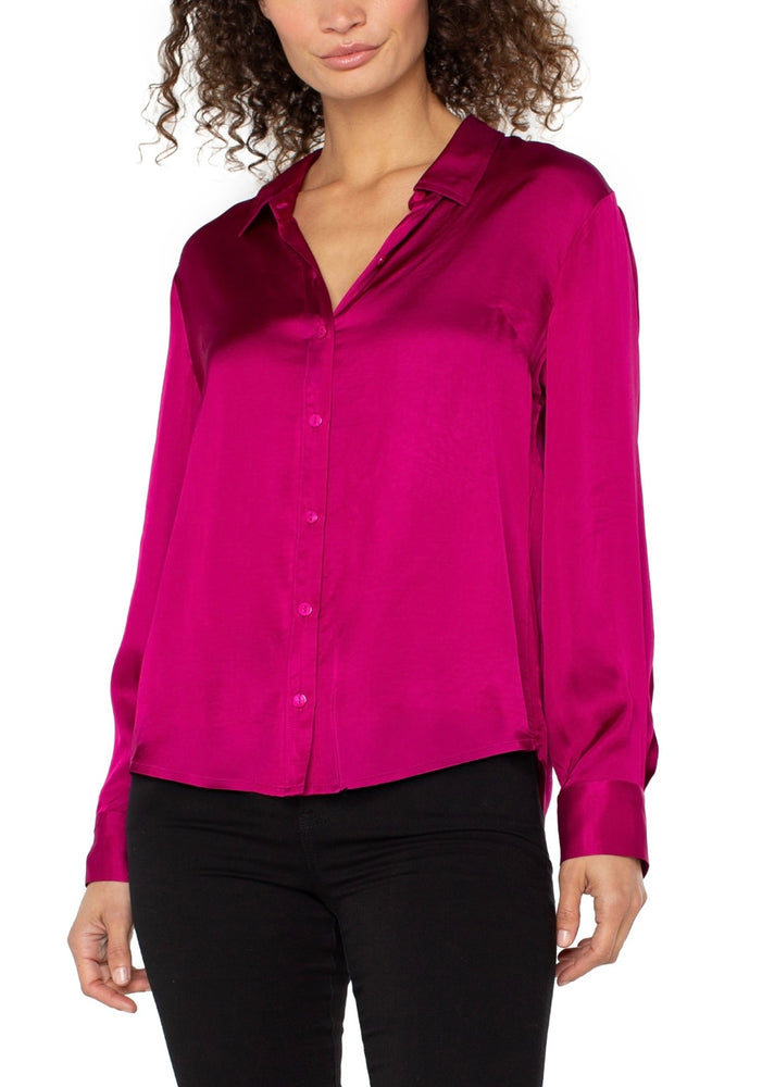LS Button Front Shirt