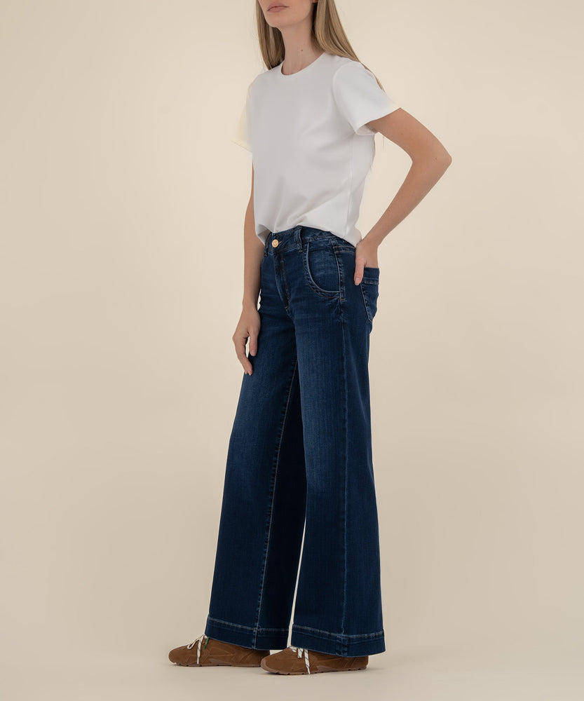 Meg High Rise Oversized Wide Stitch