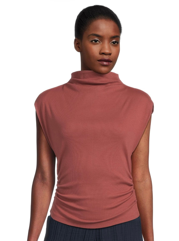 Amara Mock Neck Top