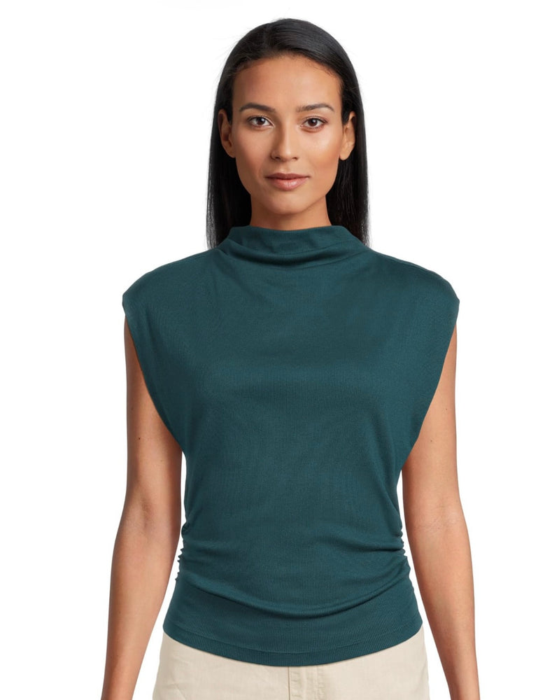 Amara Mock Neck Top