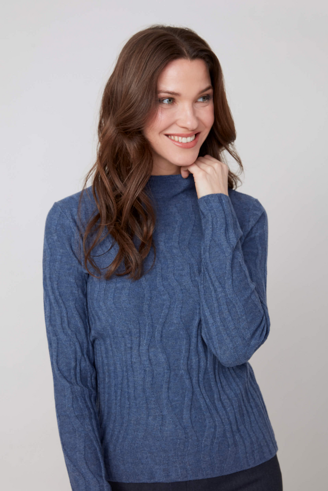 Textured Knit Sweater