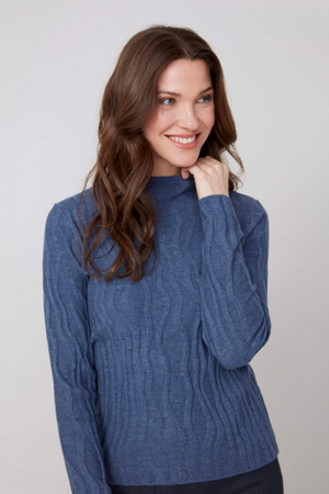 Textured Knit Sweater