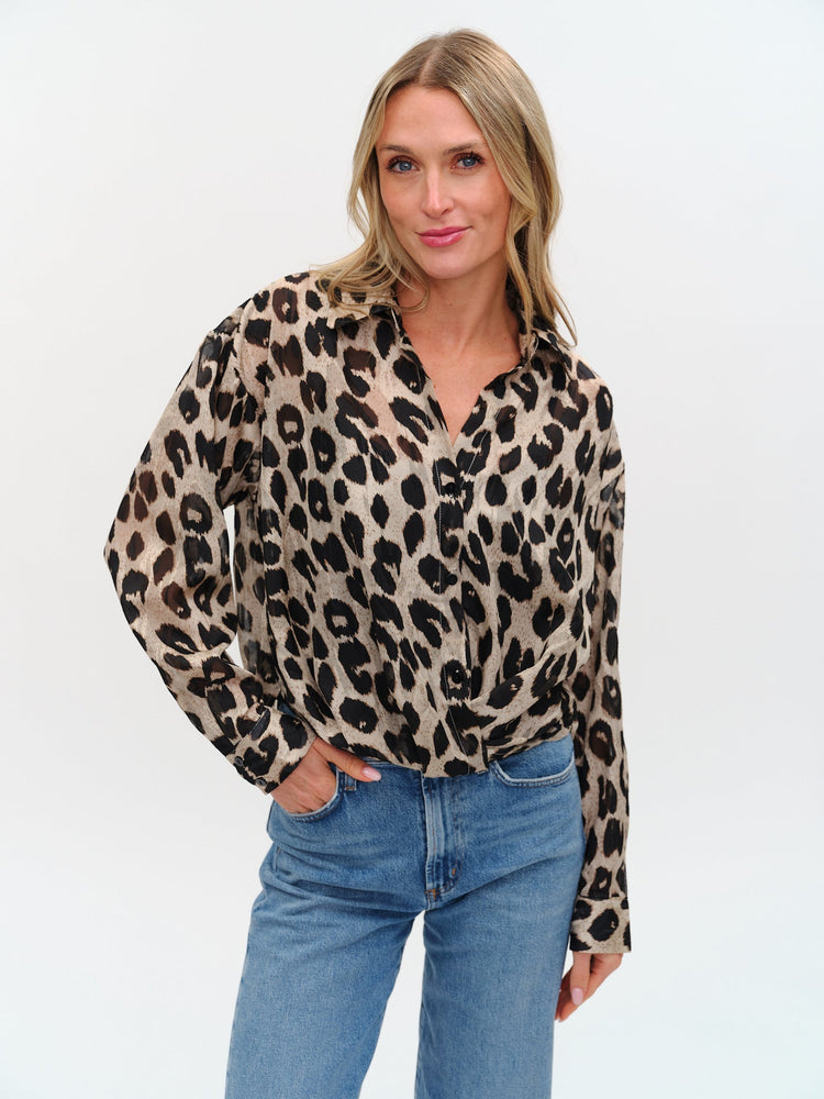 Zuri Cheetah Print Top